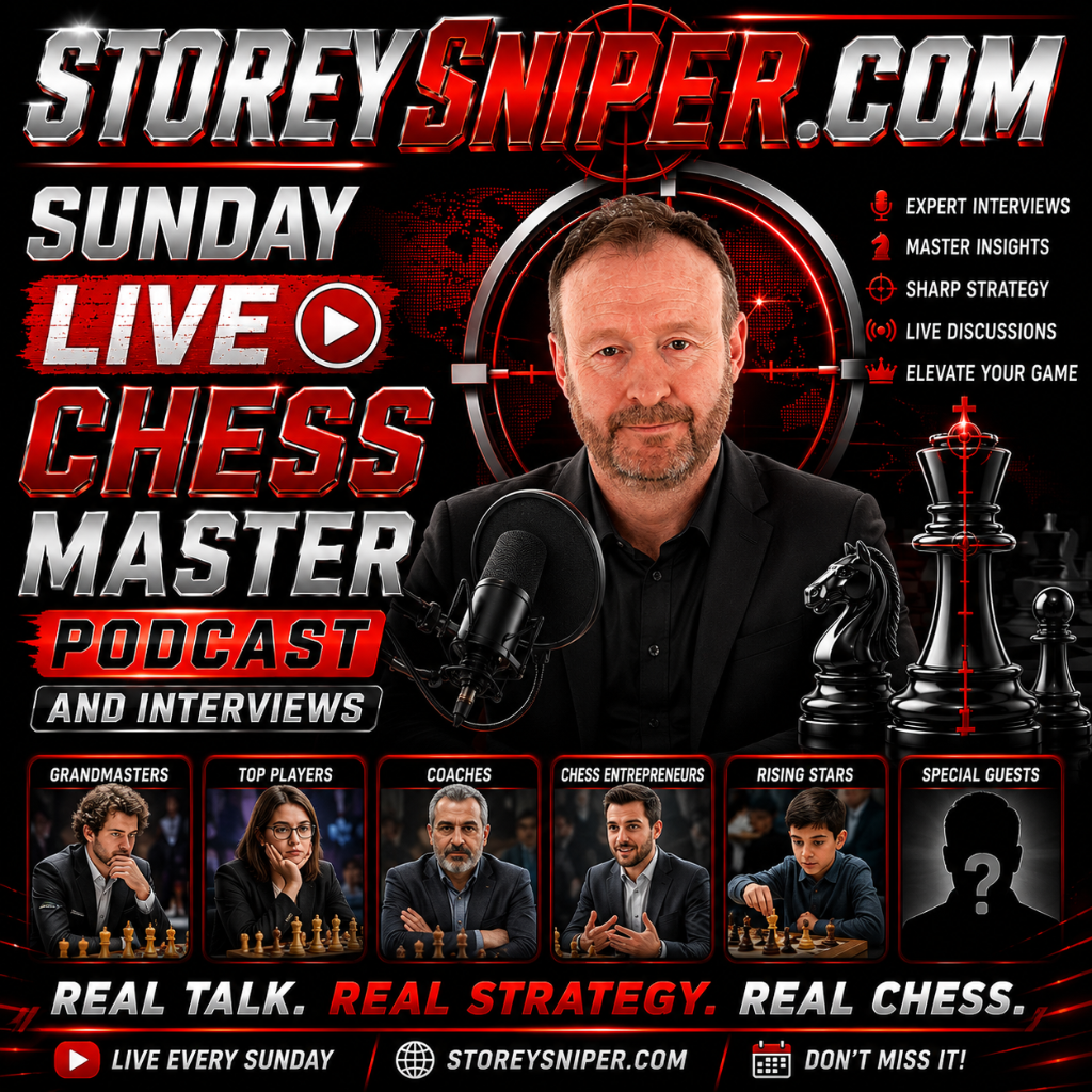 StoreySniper Sunday Live Chess Master Podcast