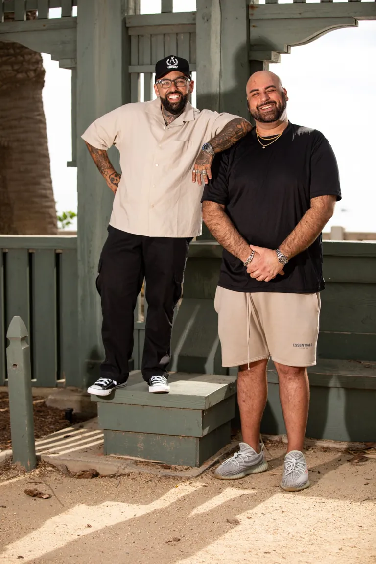 Vinny Imperati and Joey Foteh, co-founders of The Comeback Sober Living in Van Nuys CA