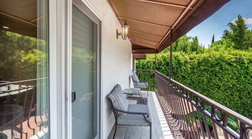 Private balcony