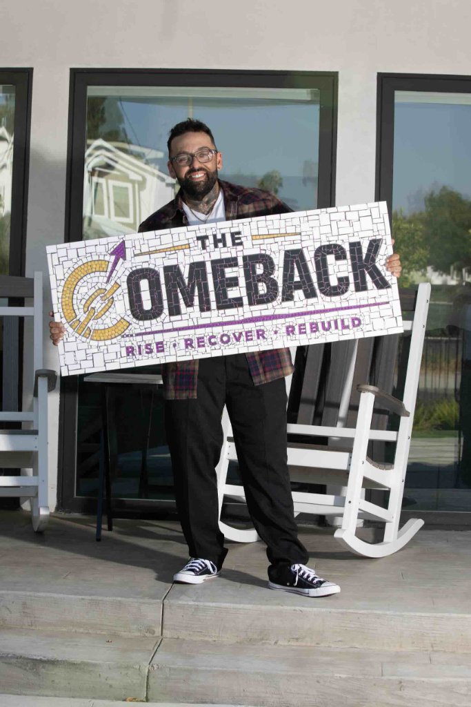 Vinny Imperati, founder of The Comeback Sober Living