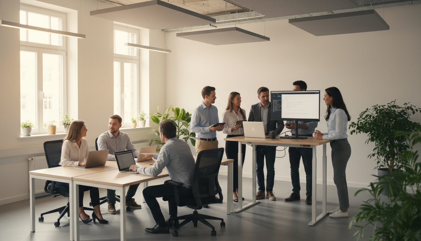 CompuShare team aan het werk