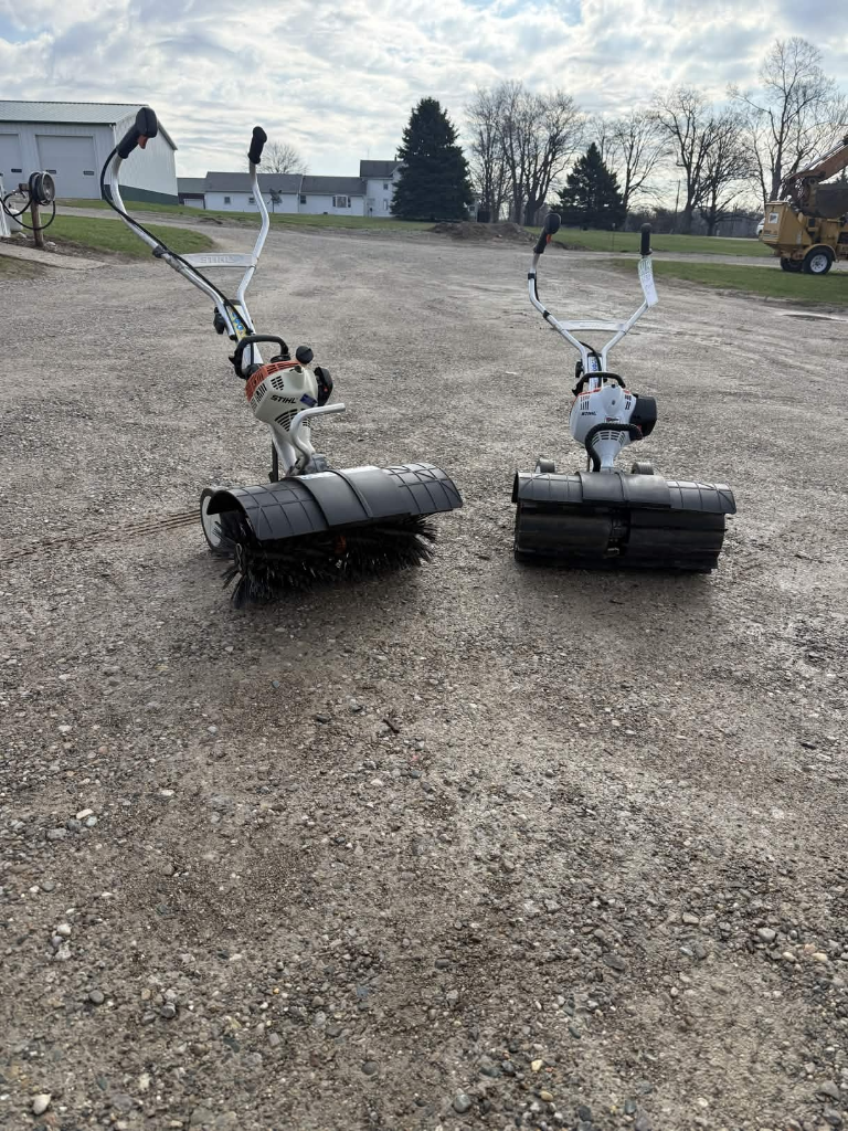 STIHL MM 55 — Broom / Paddle Sweeper