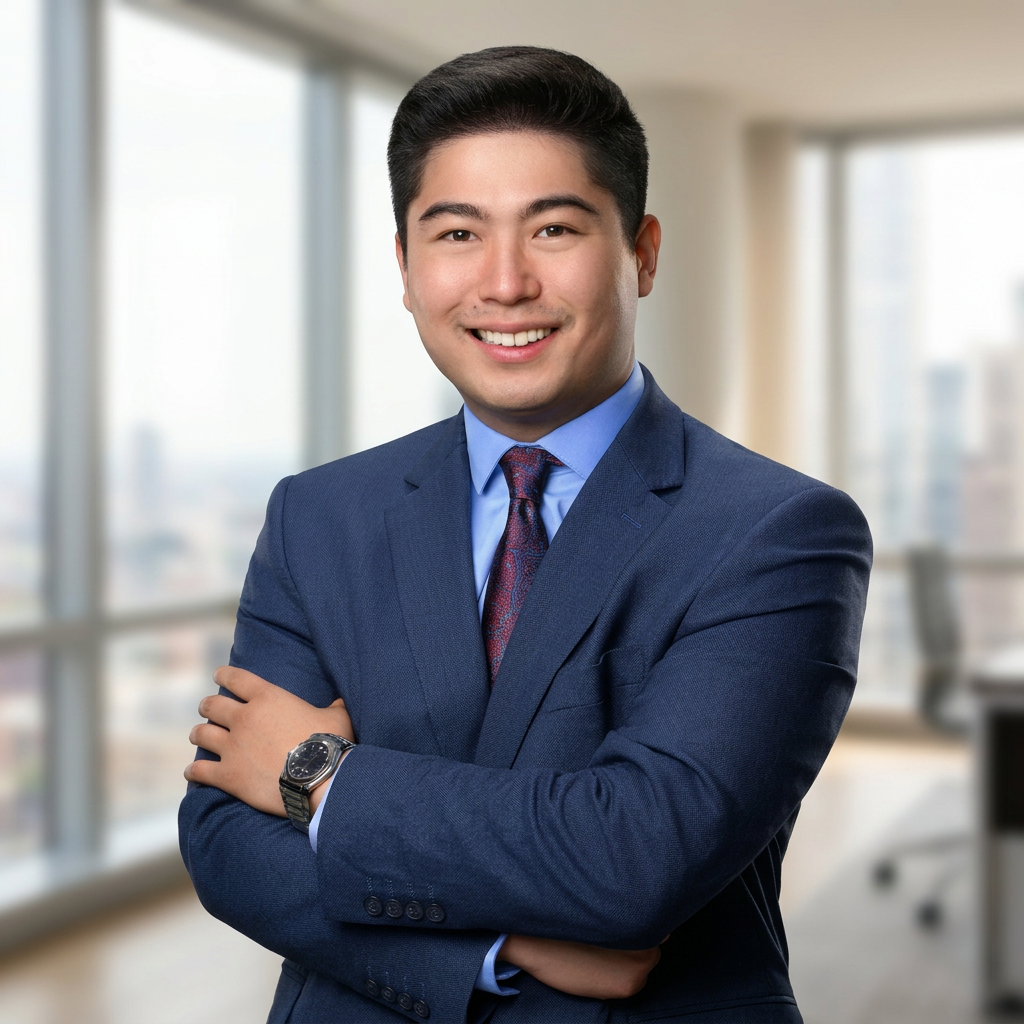 Real estate agent professional portrait