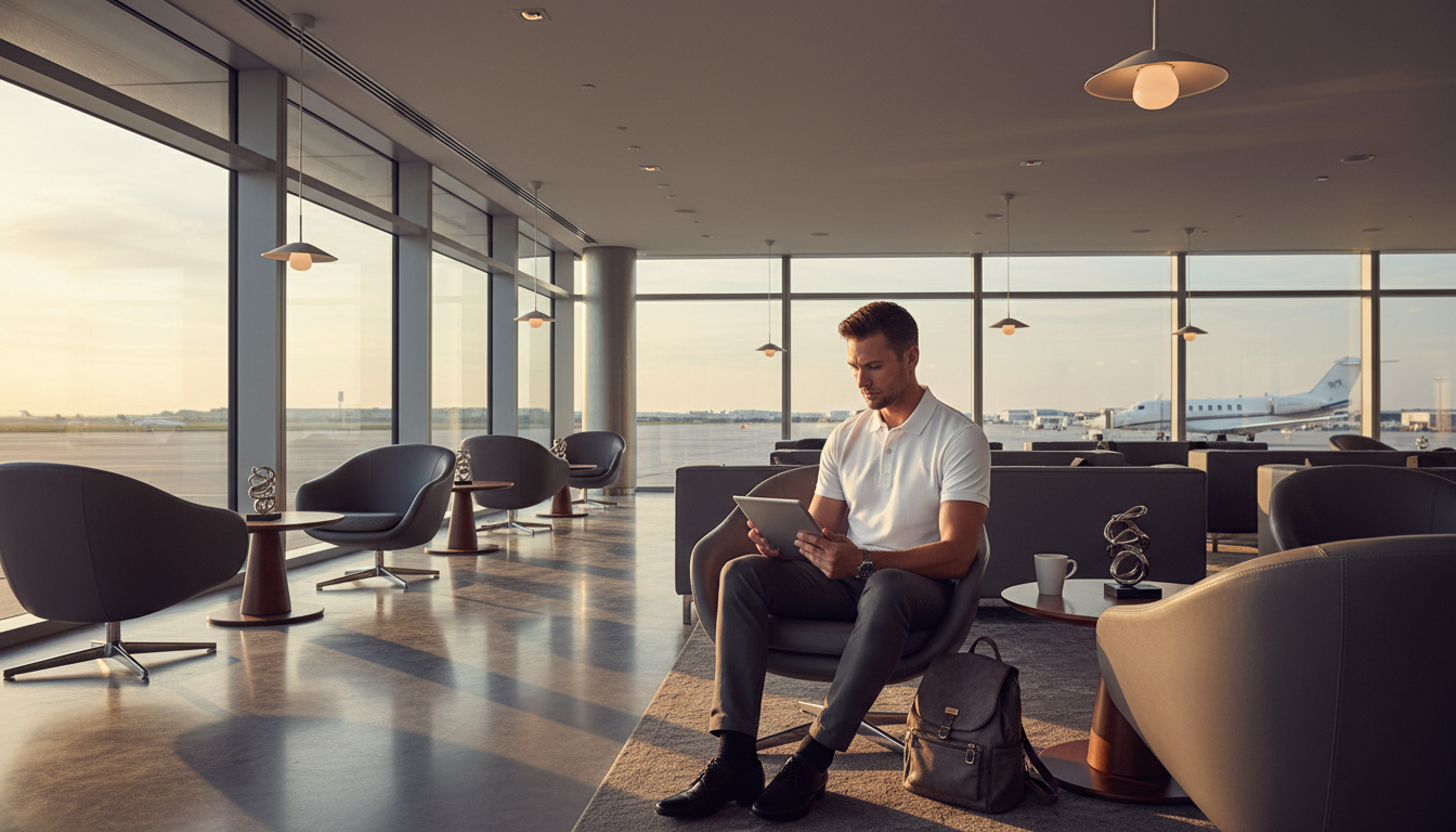 07:00 - Embarque: Confortável e impecável desde o primeiro momento do dia.