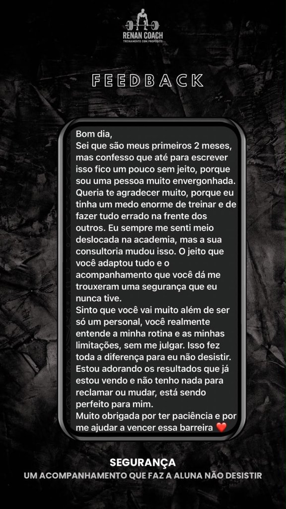 Feedback SEGURANÇA