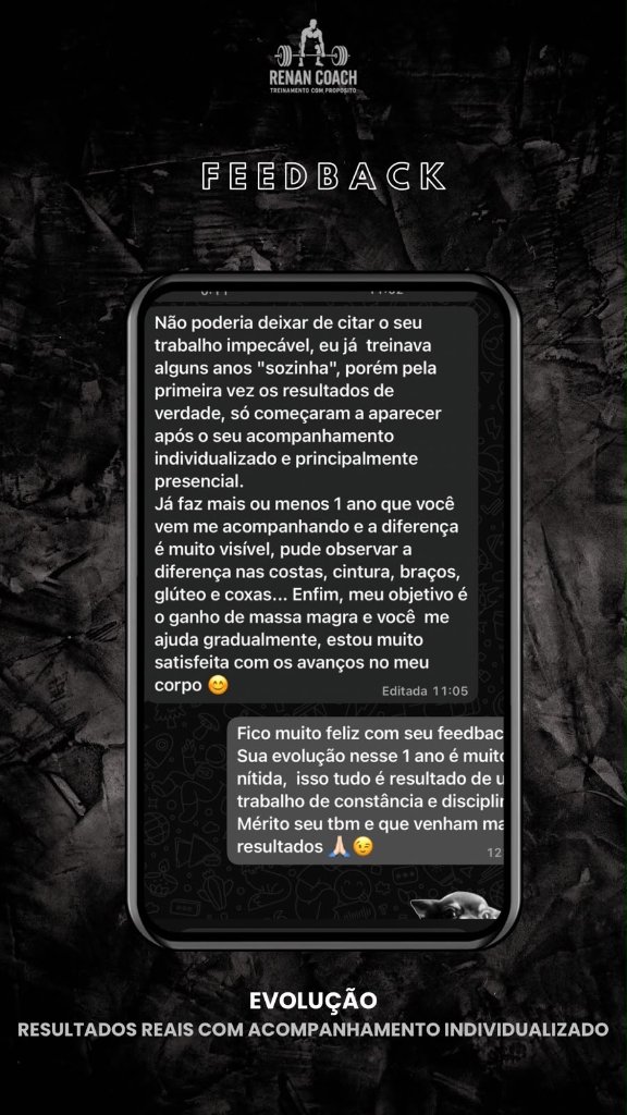 Feedback EVOLUÇÃO