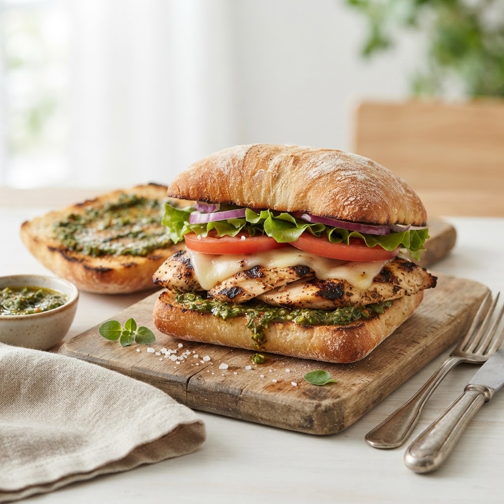 Sandwich de pollo