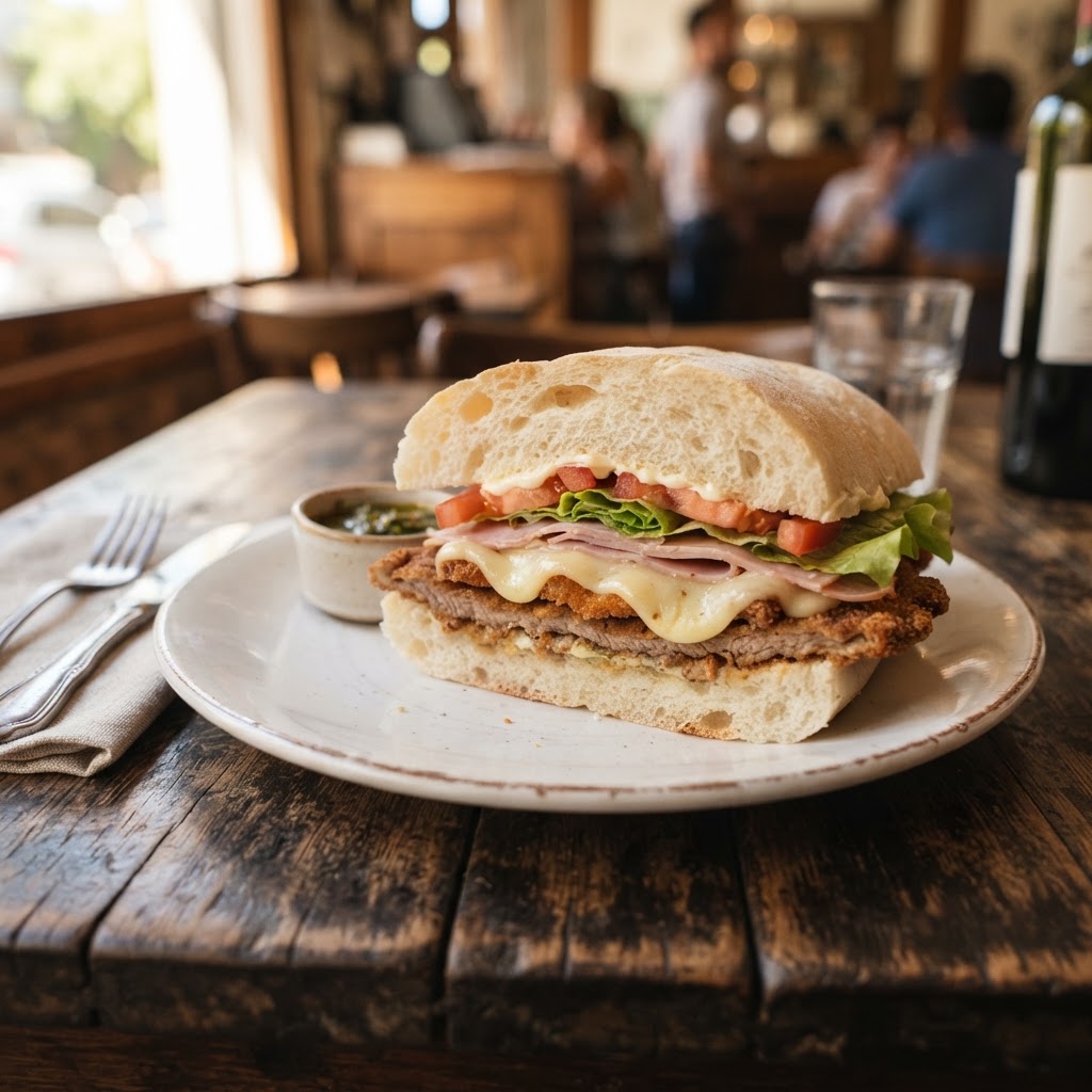 Milanesa Completa (Sándwich)