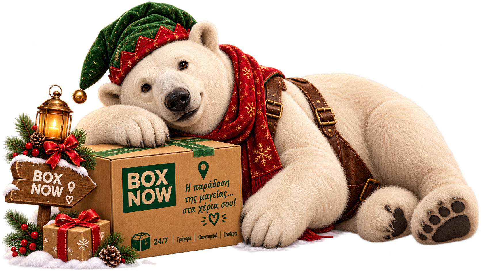 Η αρκούδα μας παραδίδει τη μαγεία με Box Now