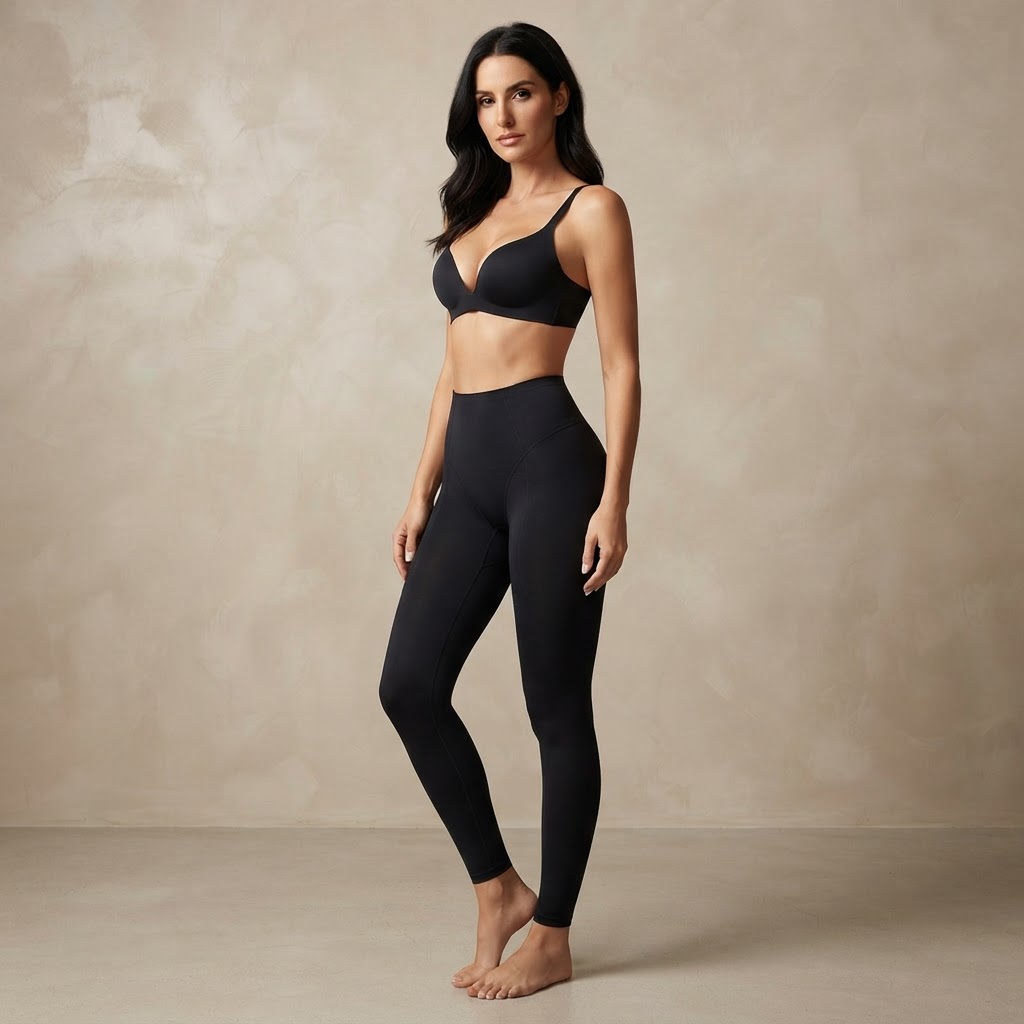 Mojobae High Waist Body-Shaping Yoga Bottoms
