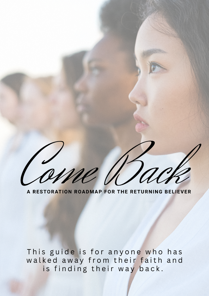 Come Back: A Restoration Roadmap workbook cover
