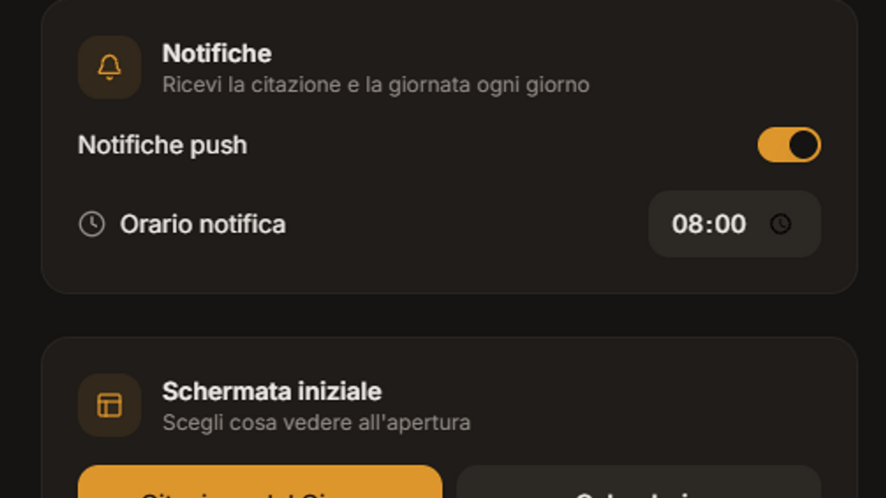 App con menu fisso sul fondo template preview
