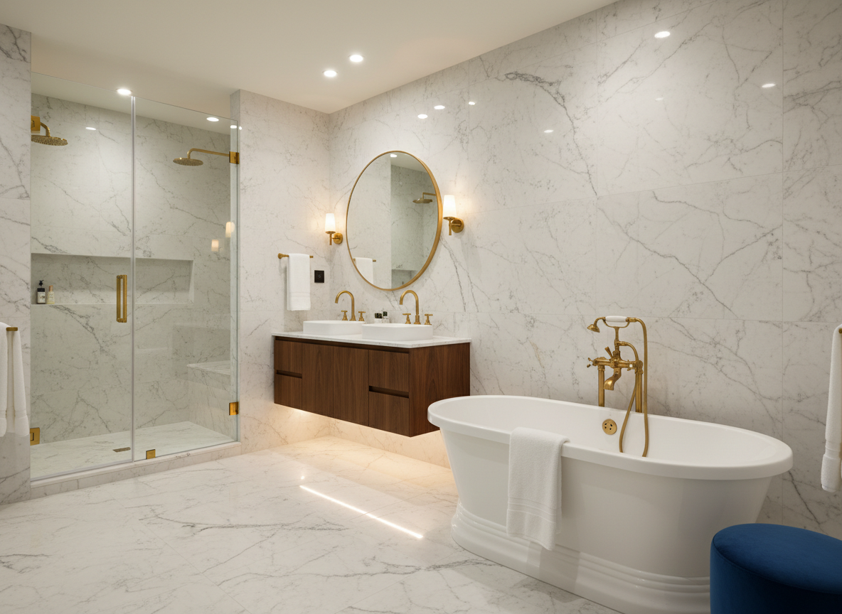 Spa-Inspired Bathroom