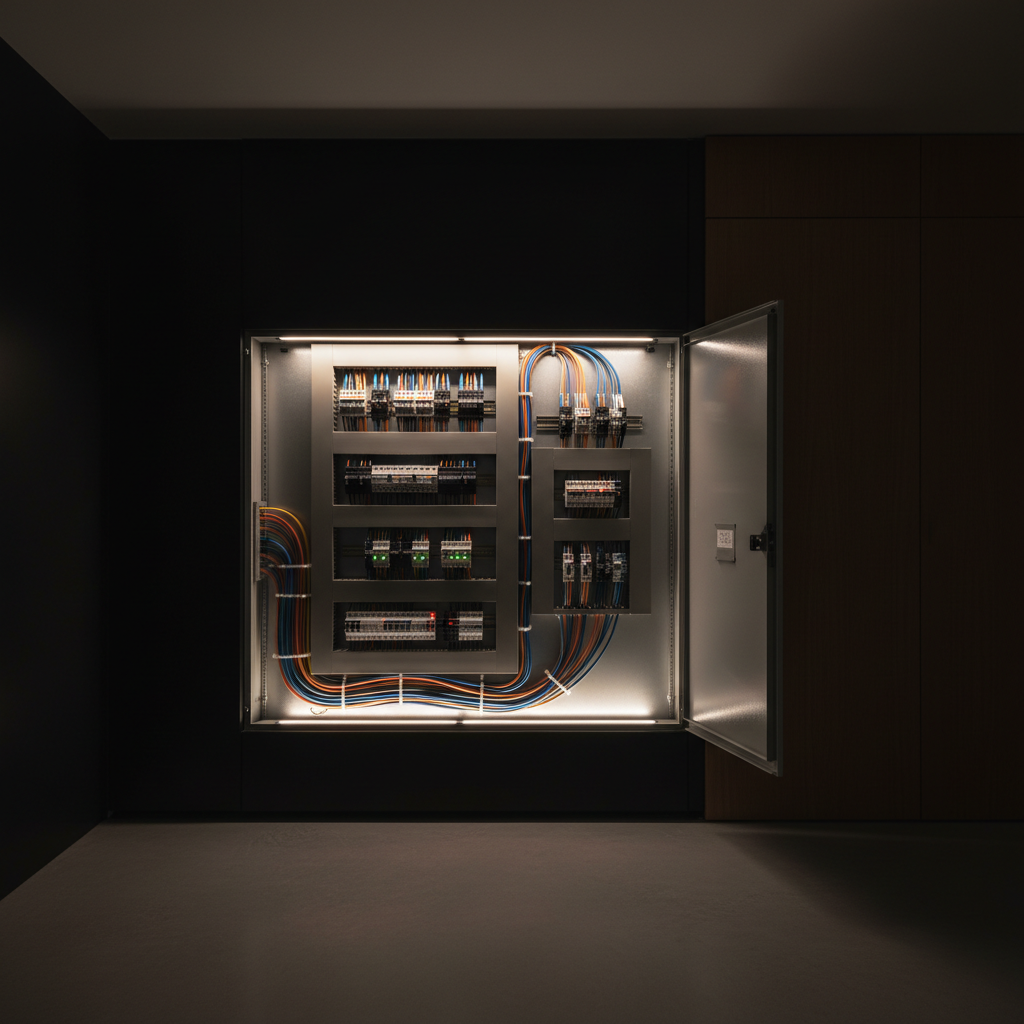 Professional electrical installation