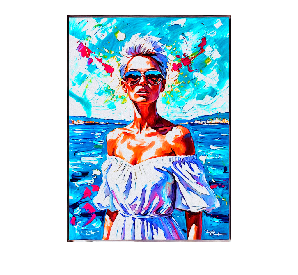 Angela Rayban Explosion Blue