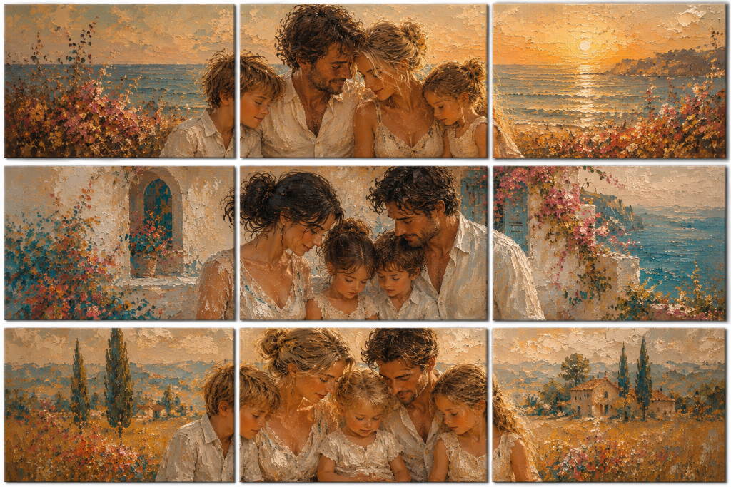 Retratos Familiares · Las Cuatro Estaciones