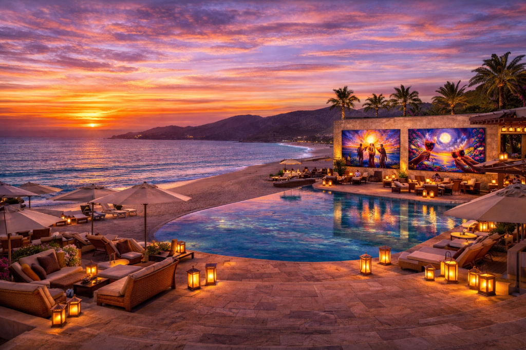 Beach Restaurant · Sunset Díptico