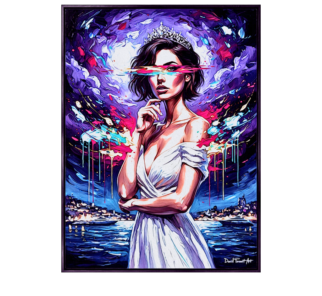 Judith Queen Night Purple Brush