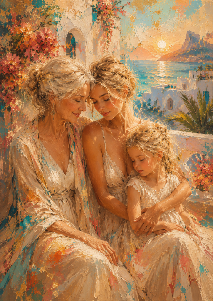Reinas · Madres, Hijas y Nietas