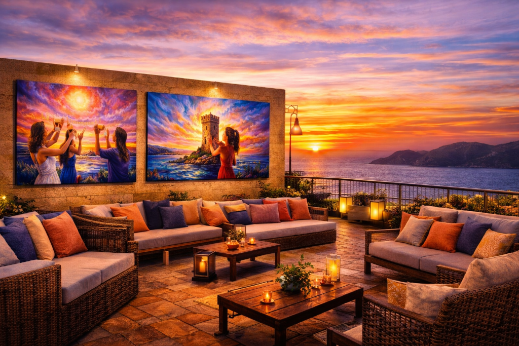 Sunset Rooftop · Doble Visión