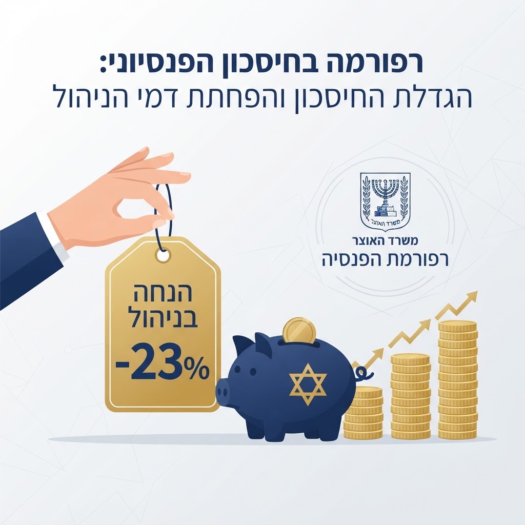 בלי מיקוחים ובלי נציגי שירות: כך תחתכו את דמי הניהול בפנסיה ב-80%