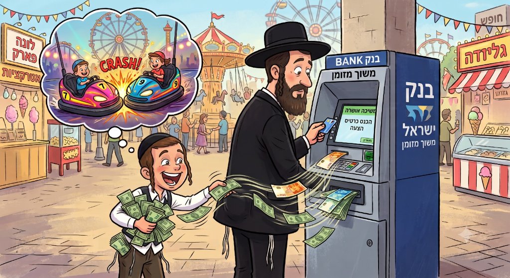 מילדים שמטפסים על הקירות להורים ששולטים בתקציב: המדריך המעשי להישרדות כלכלית בחודש אב