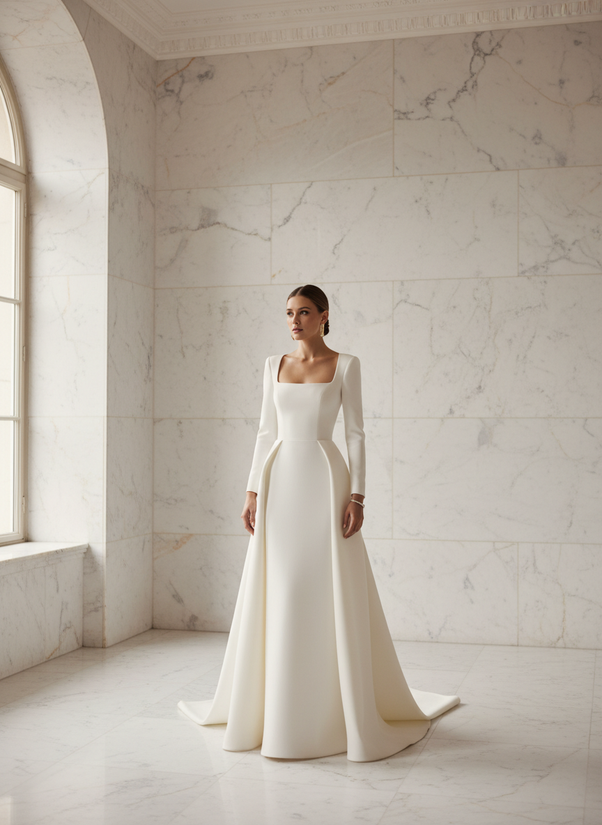Modern Minimal bridal collection