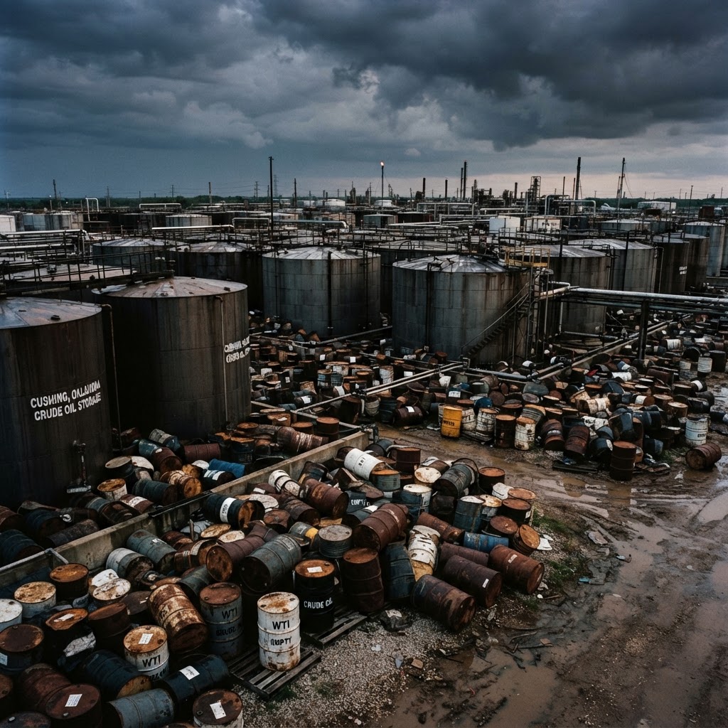 The day oil cost -$37: WTI in negative territory