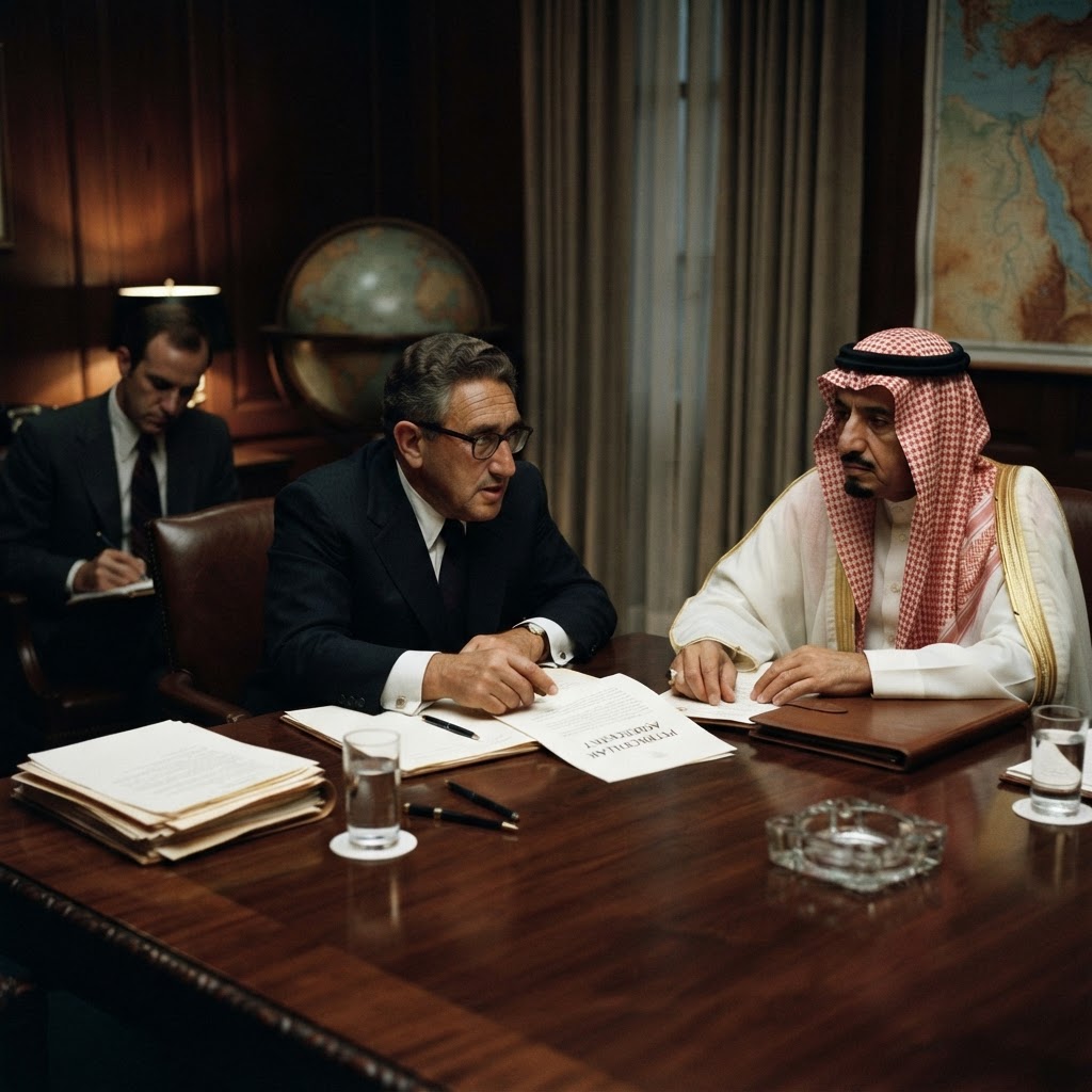 The Petrodollar System 1974: how Saudi oil saved the dollar after Nixon