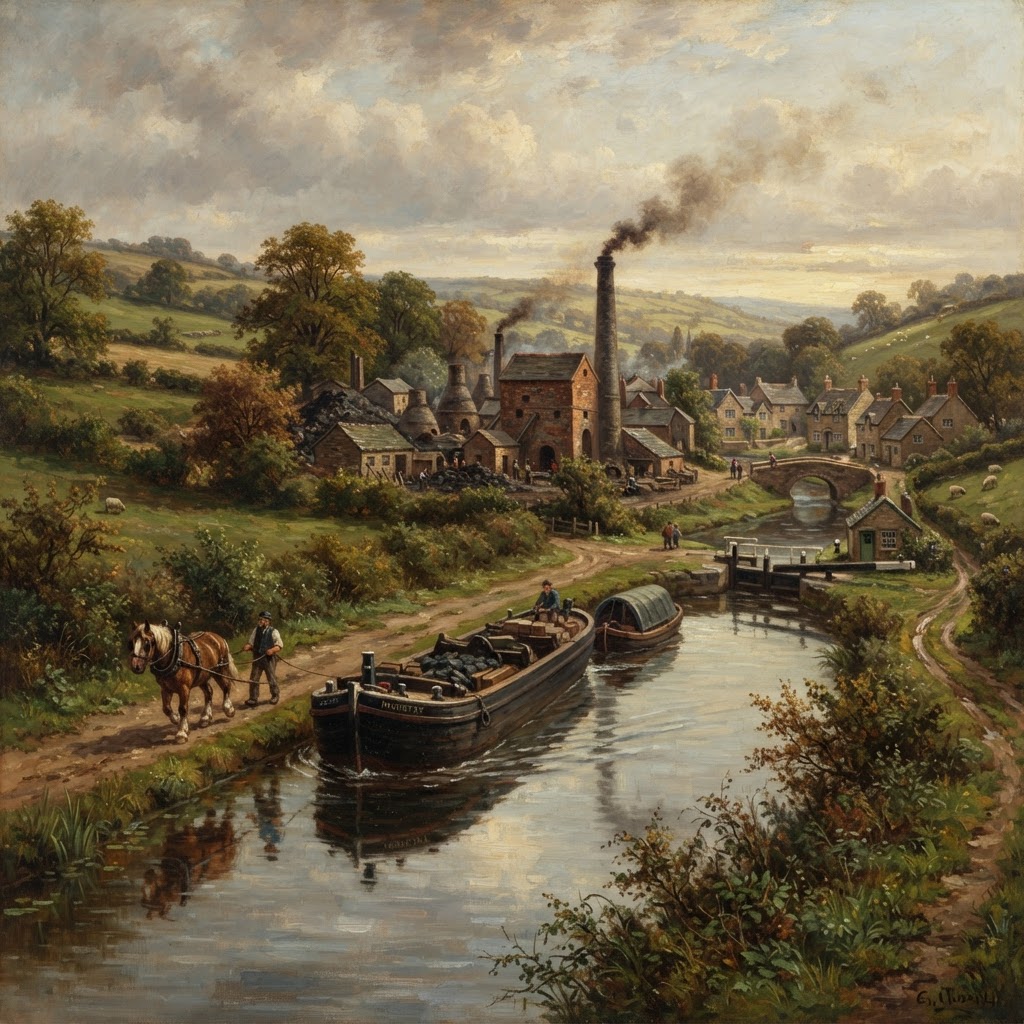 The British Canal Mania 1793: the first industrial bubble in history
