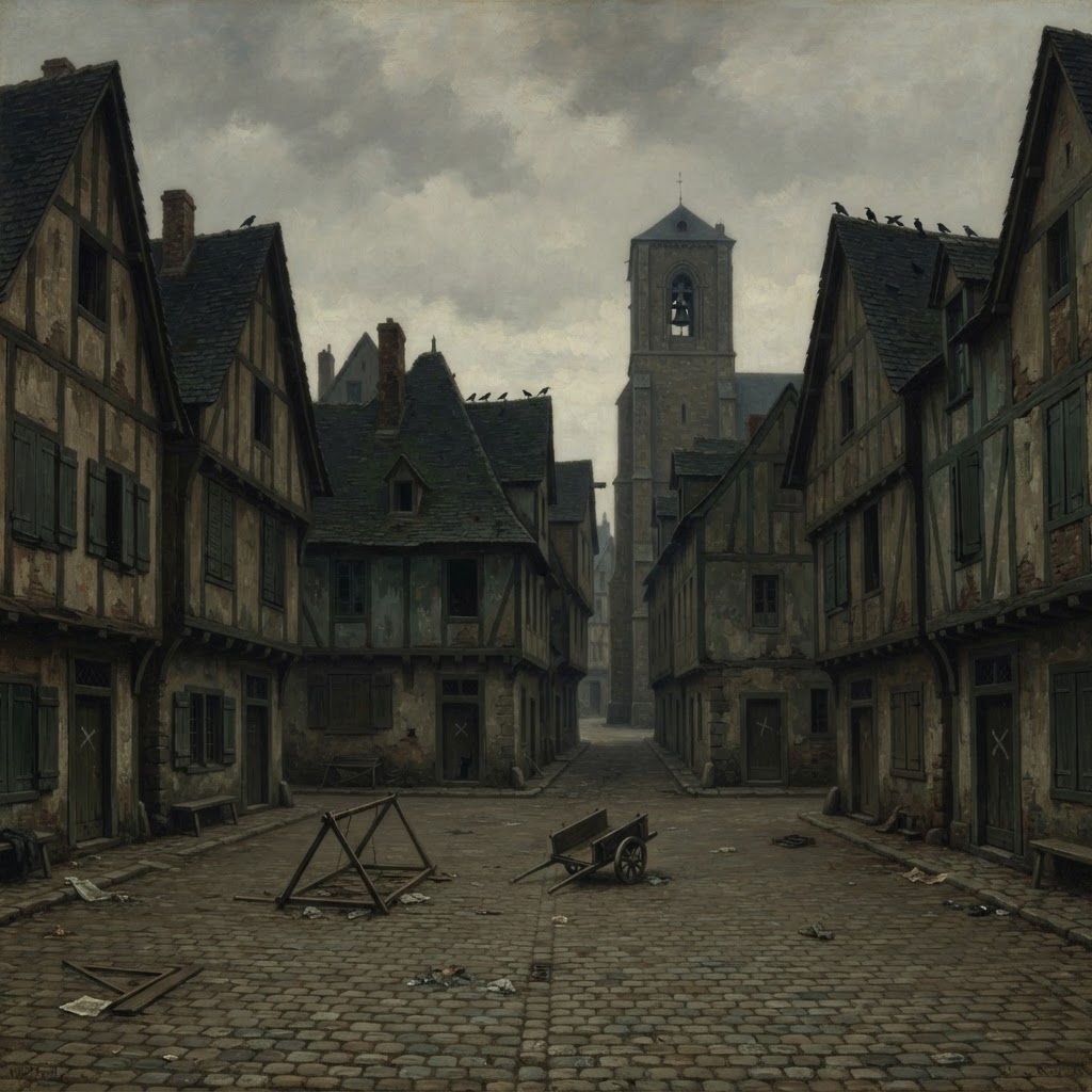 The Black Death 1348 and the First Great Medieval Recession