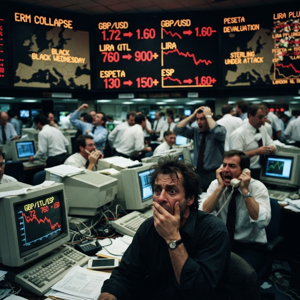 Black Wednesday 1992: not just the pound — the entire ERM mechanism in crisis