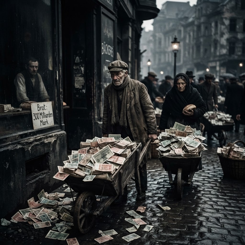 The Weimar Hyperinflation 1923: when a billion marks wasn't enough for bread