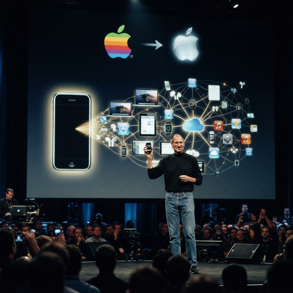 Apple and the 2007 iPhone: how a product transformed a company from tech to cultural icon
