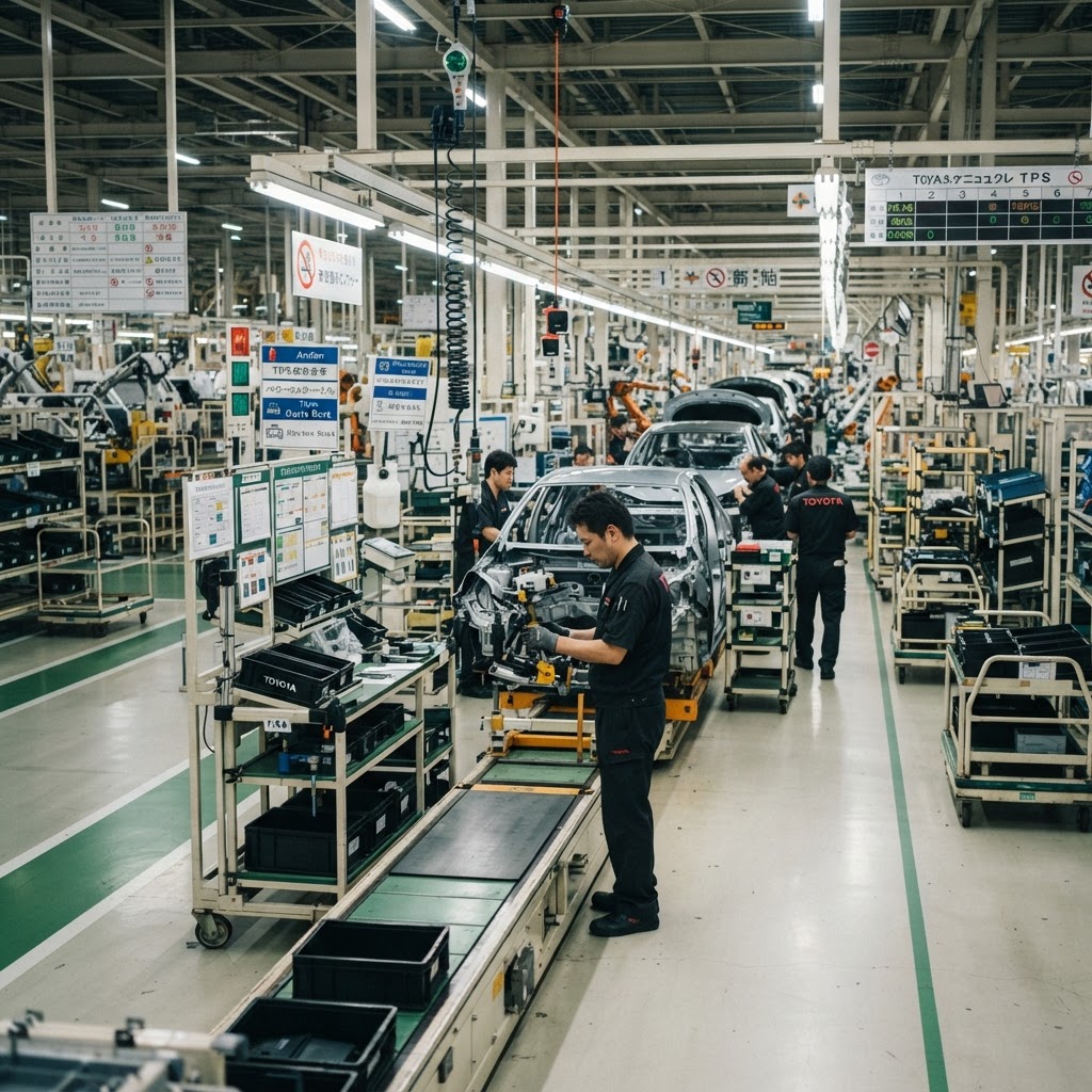 Toyota Production System: how the obsession with efficiency created the most copied industrial model in history
