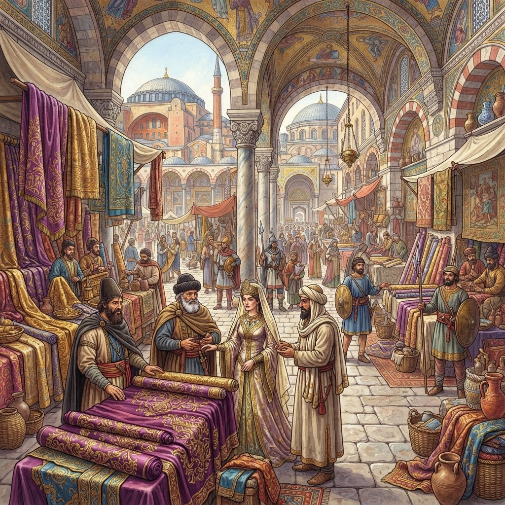 The Byzantine Silk Monopoly 550 AD: the first cartel in history