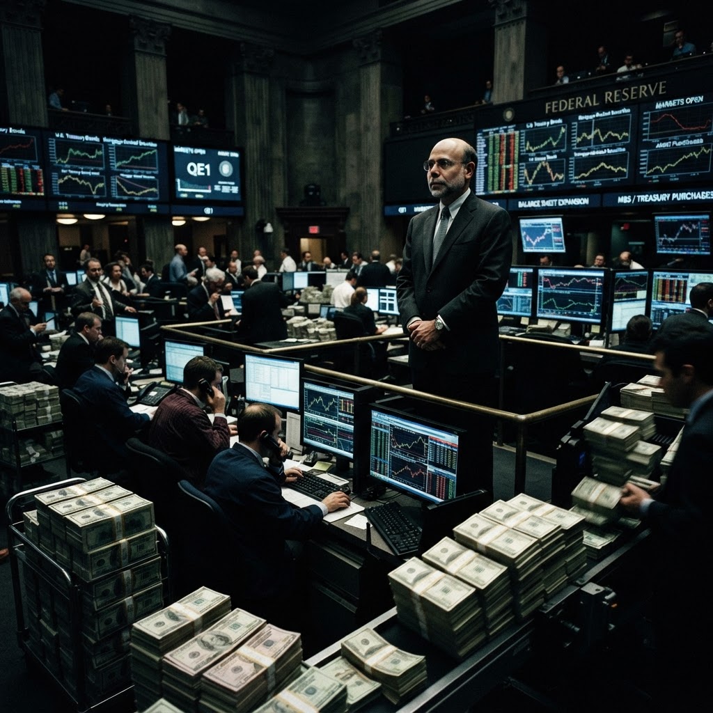 Quantitative Easing 2009: the monetary experiment that had never been done before