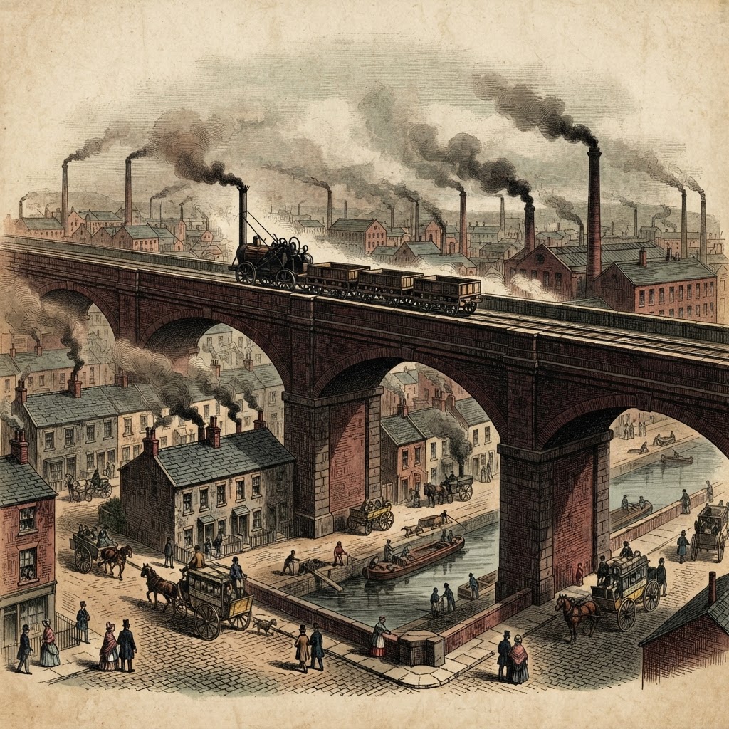 The Railway Mania 1845: the first tech bubble in industrial history