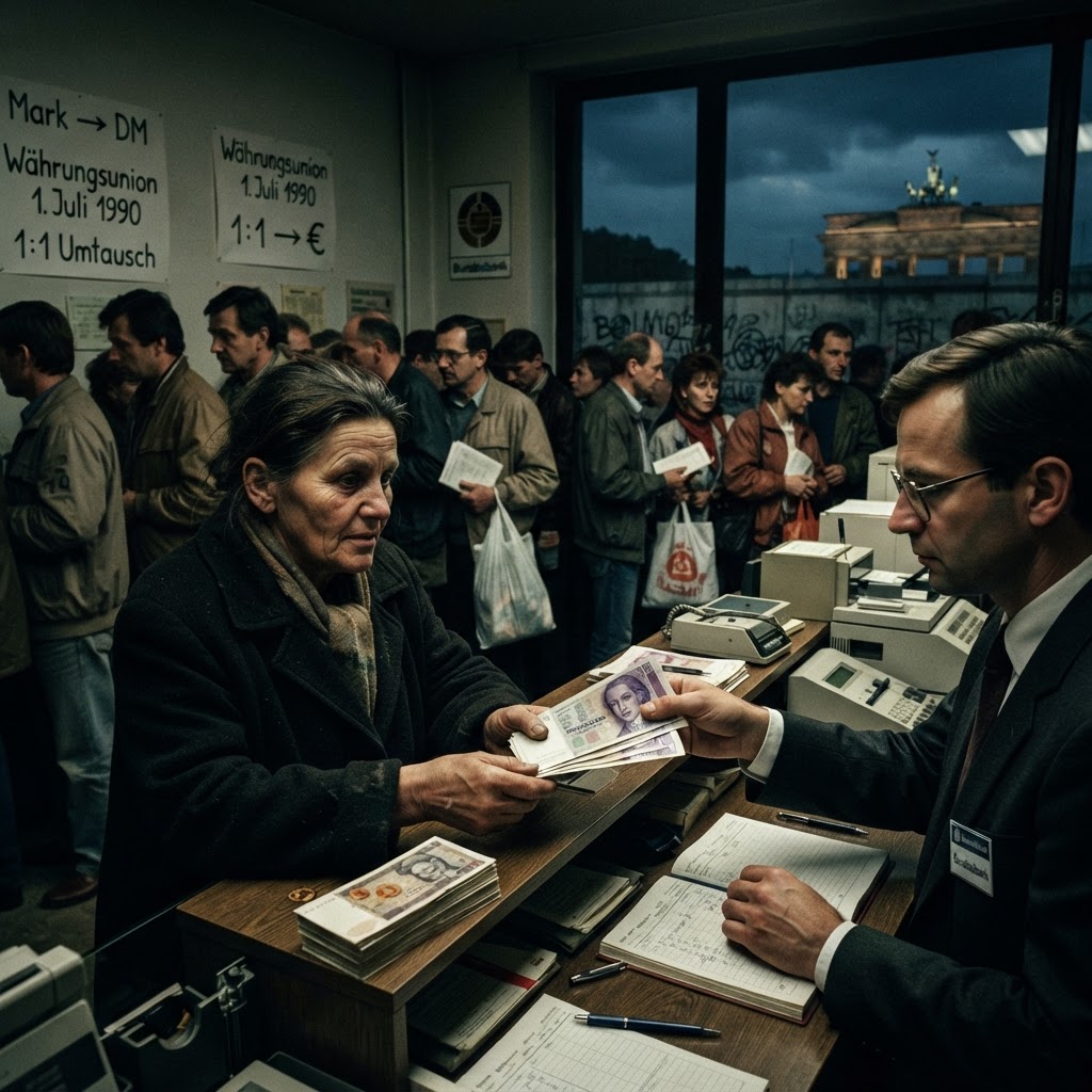 German Unification 1990 and the Markets: when geopolitics moves the economy