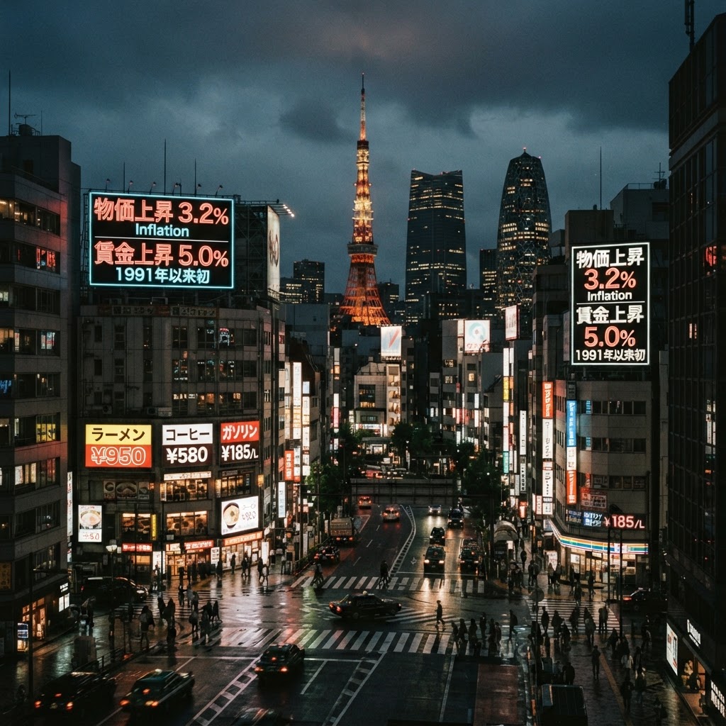 The Return of Inflation in Japan 2024: the end of 30 years of deflation