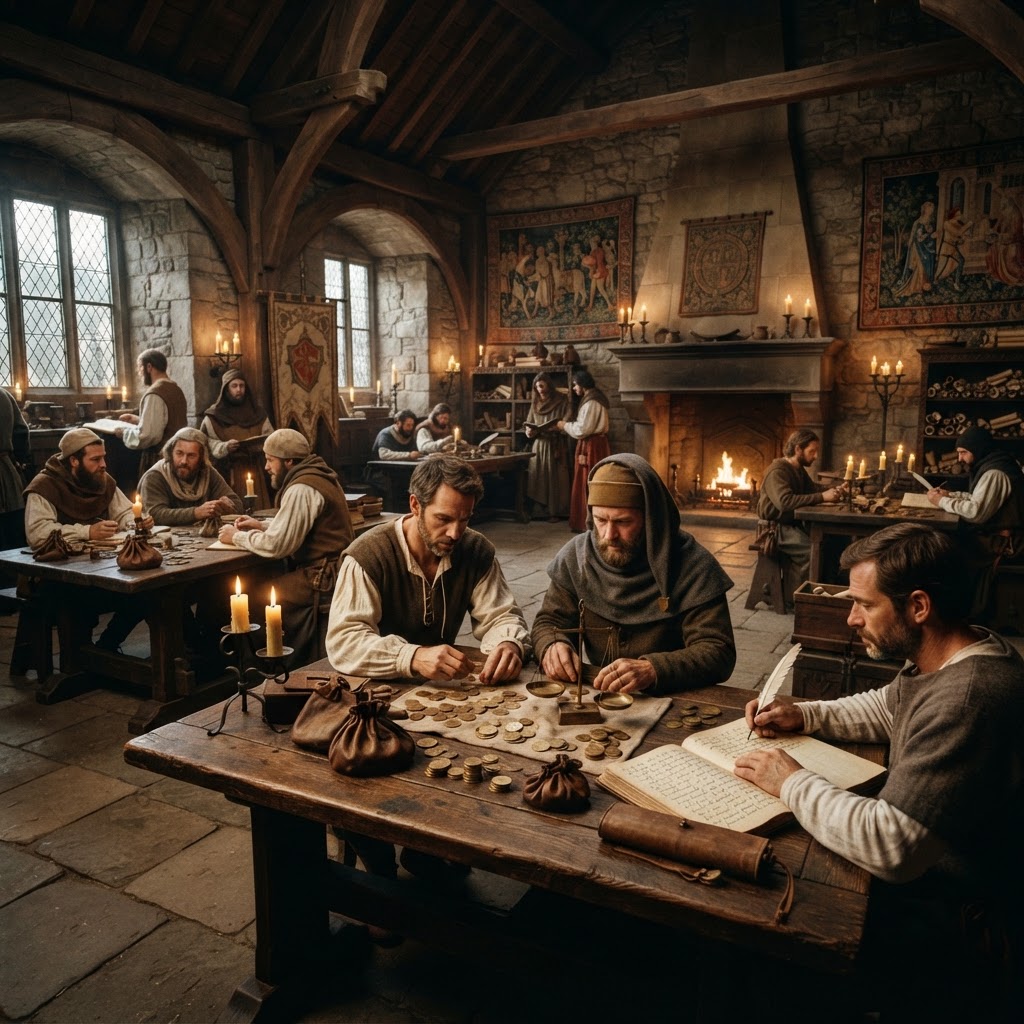 The Templar Bankers 1150: the inventors of international bank transfers