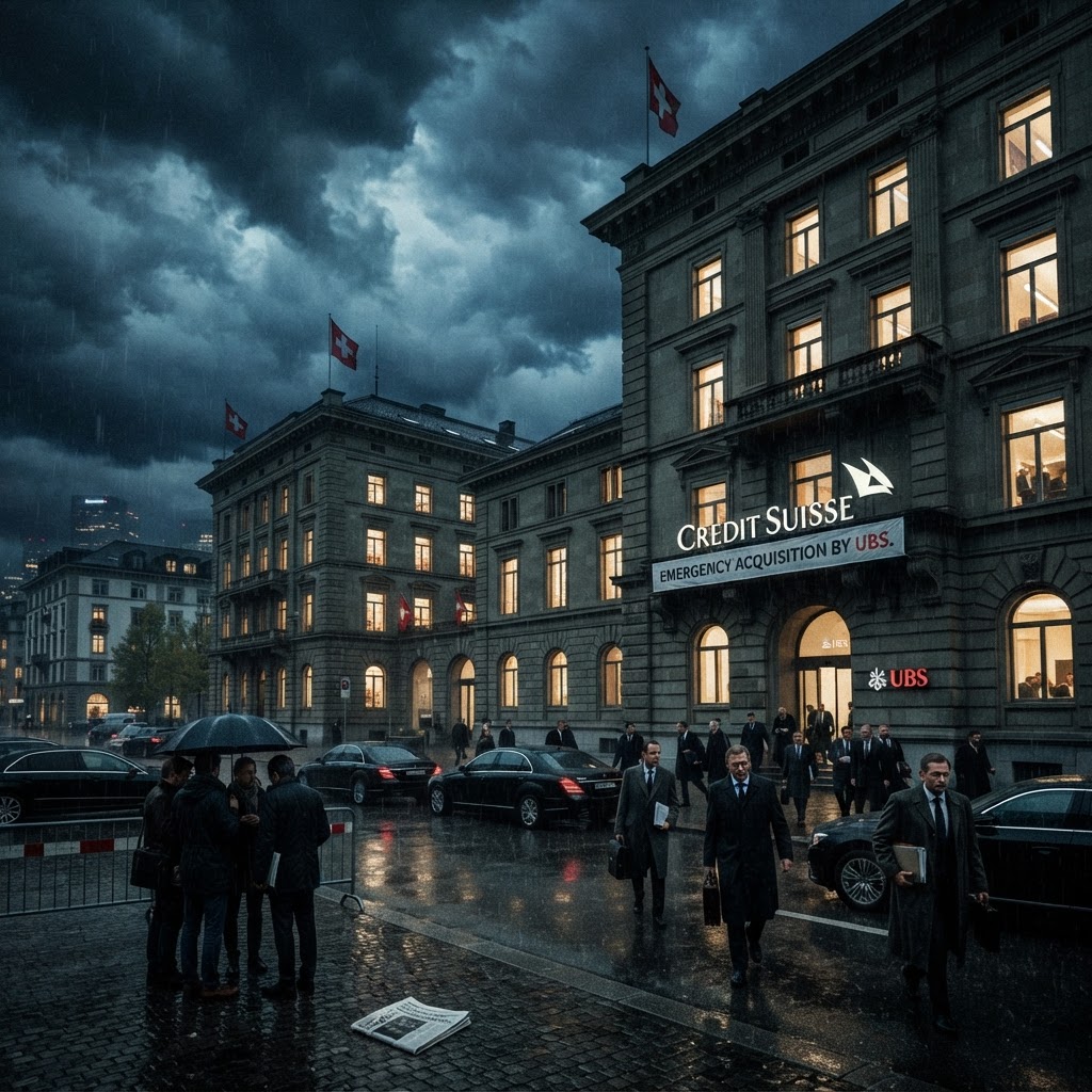Credit Suisse and the UBS Acquisition: the end of 167 years of Swiss banking history