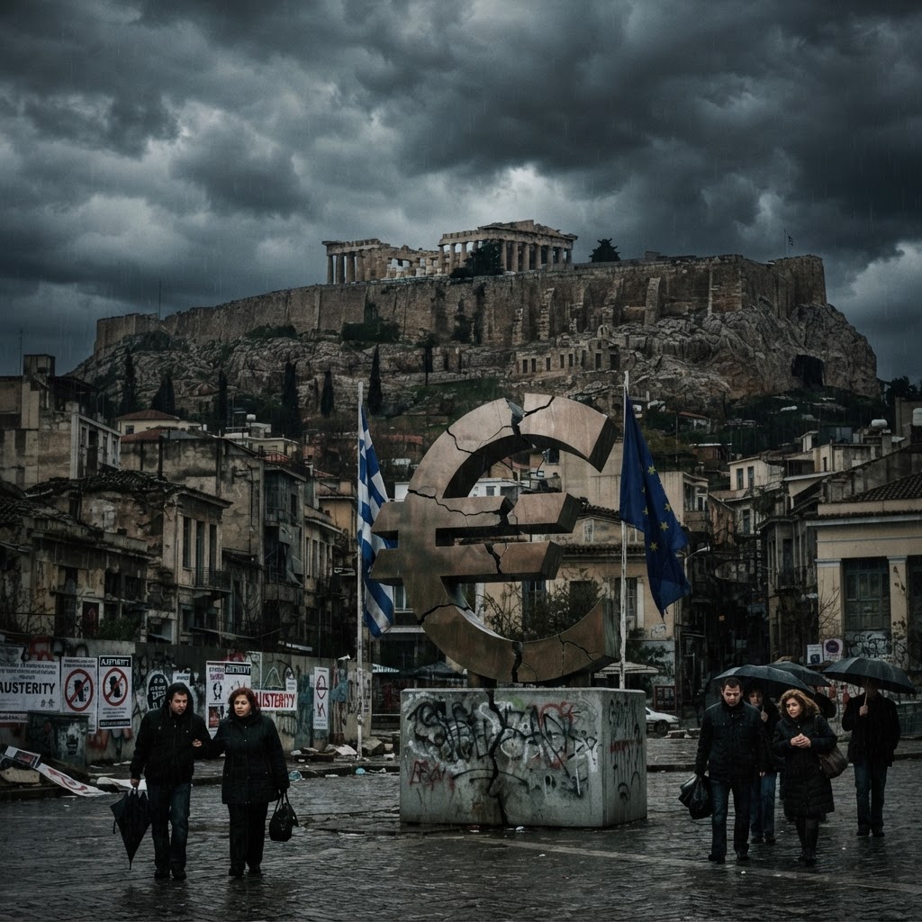 The Greek Debt Crisis: when a state nearly defaulted inside the Eurozone