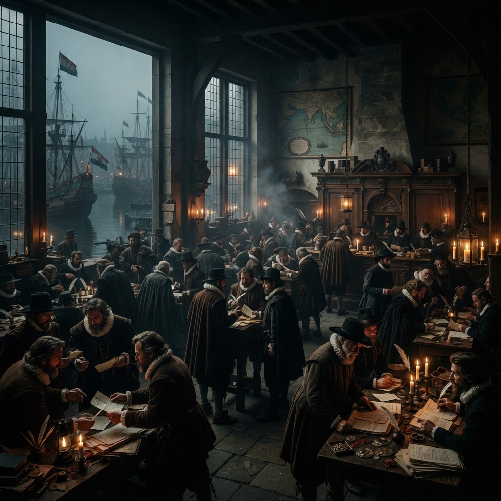 The VOC 1602: the invention of publicly traded shares