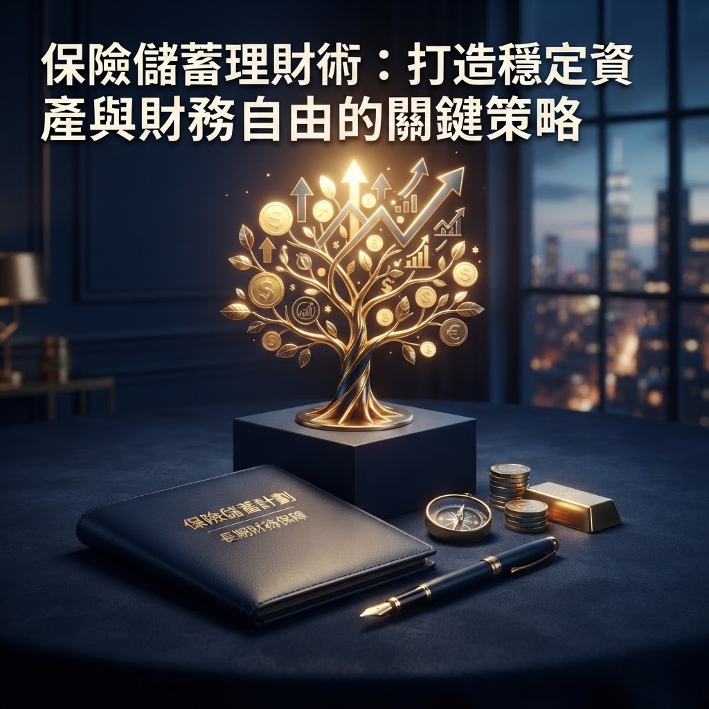 保險儲蓄理財術:打造穩定資產與財務自由的關鍵策略