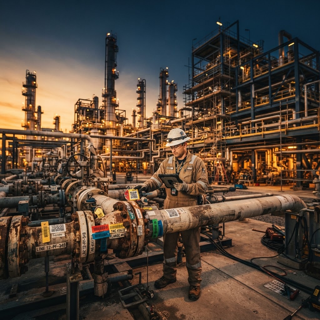 Oil and gas refinery shutdown operations