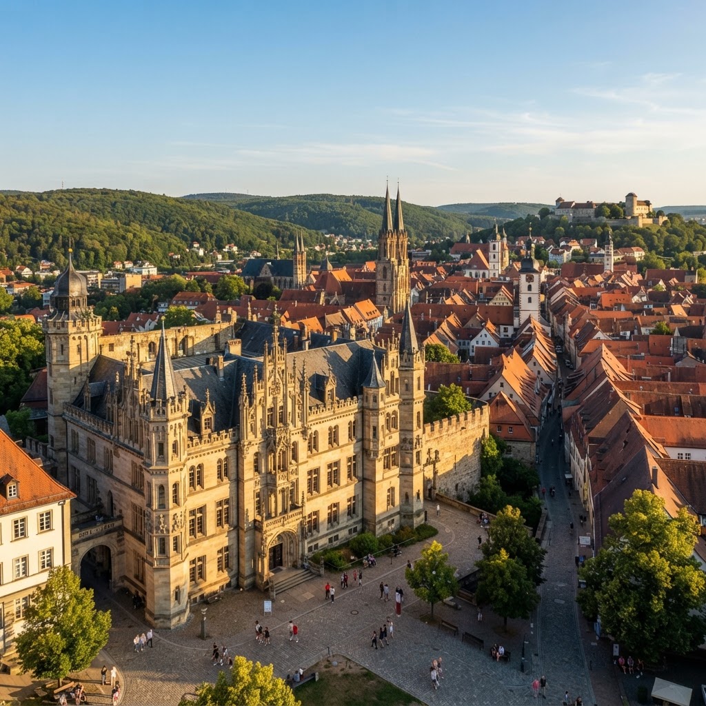 Stadtansicht Coburg