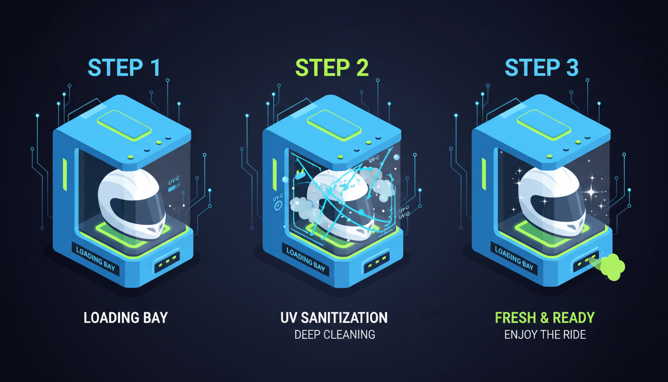 Processo de higienização PureBox