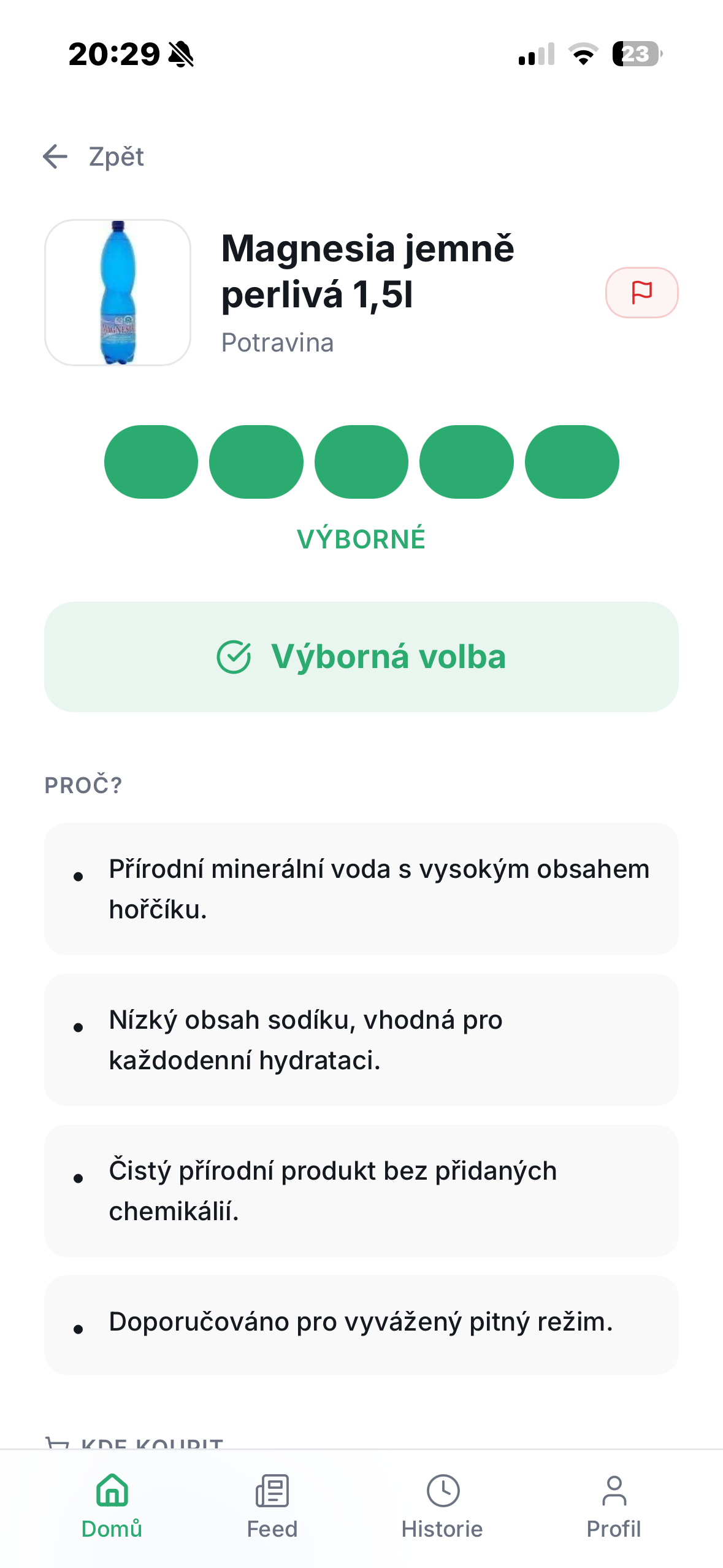 Scanly výsledek skenu