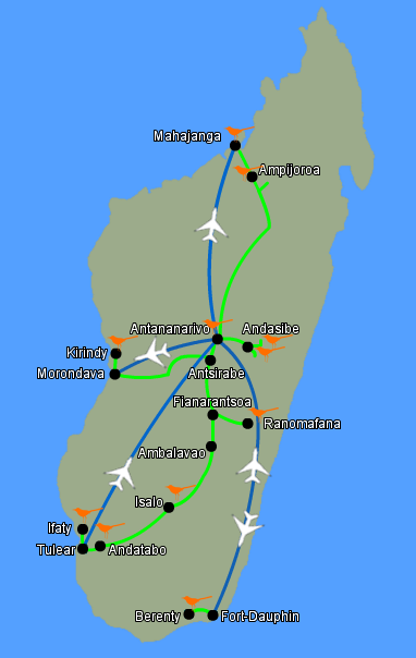 Tour Map — Combo